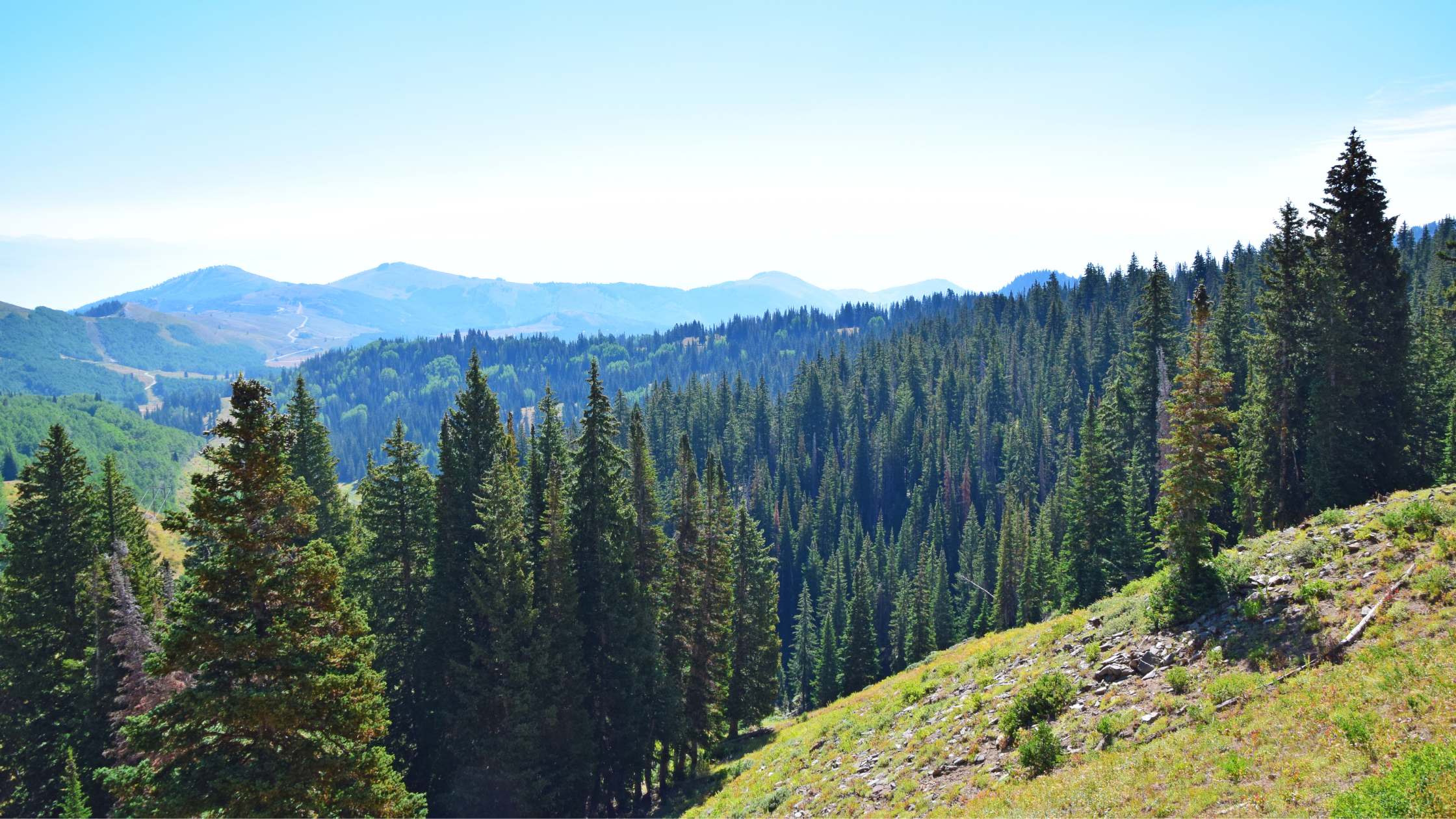 beautiful mountain range